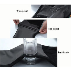 TRVLWEGO Men Hiking Camping Pants Wear-Resistant Quick Dry Anti-UV Pant Waterproof Elastic 5XL Climbing Trekking Summer Trousers