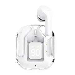 T2 Tws Wireless Bluetooth Headset Transparent Headphones ENC Power Digital Display Stereo Sound Earphones for All Smartphones