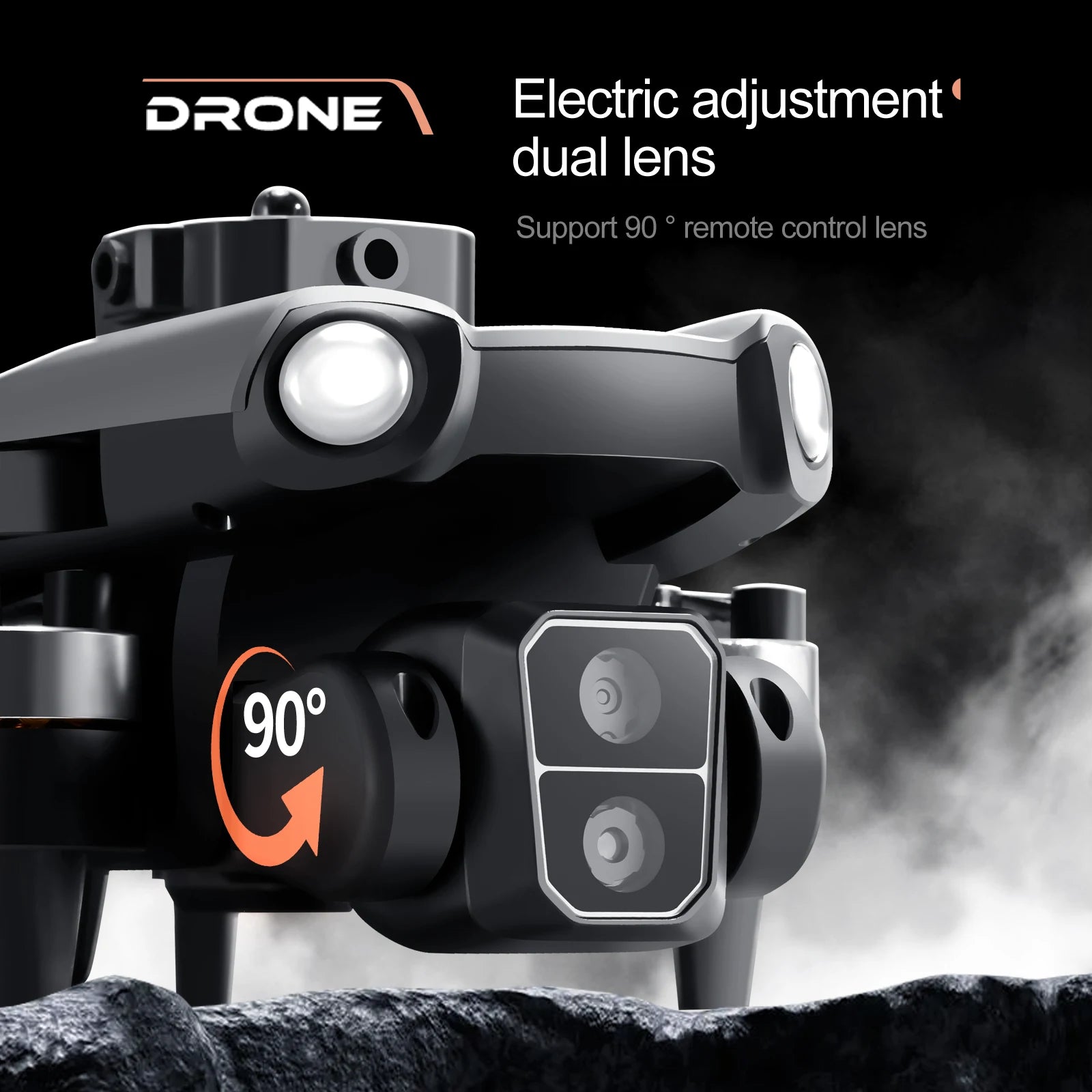 Professional S119 Drone 8K With Dual Camera 5G WIFI Smart Obstacle Avoidance FPV Brushless Motor RC Quadcopter Mini Dron