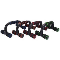 H-shaped push-up pole for chest exercises Home fitness equipment Small portable exercise assisted men's fitness muscle training