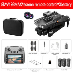 Xiaomi Mijia V198GPS MAX Drone 8K Professional Brushless Motor Laser Obstacle Avoidance Foldable Quadcopter Aerial Optical RCToy
