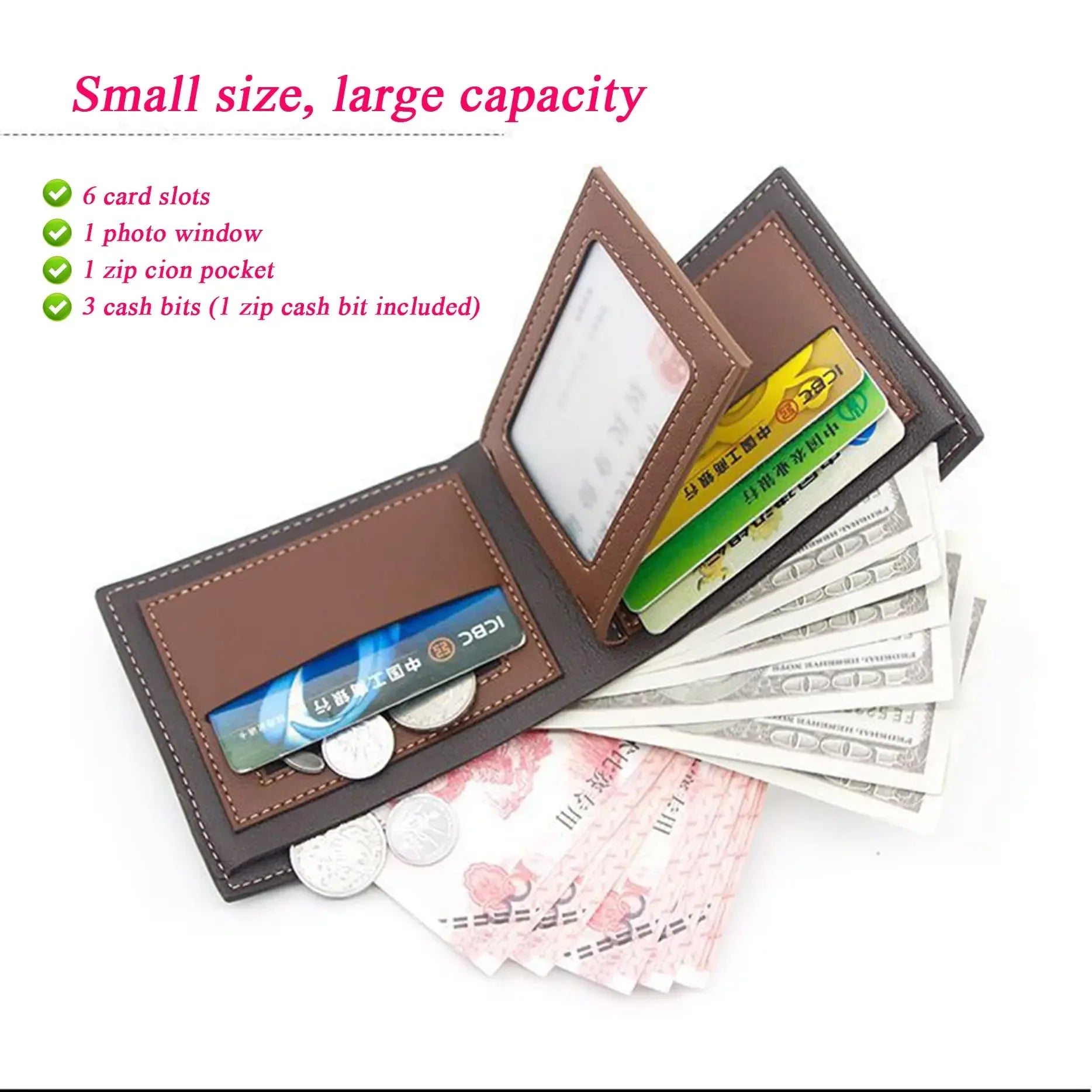 Personalized Engraved Photo Wallet for Husband - Custom Father's Day Gift with Picture & Name, Stylish Bifold Design