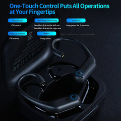 KZ AE01 Wireless Upgrade Cable Bluetooth 5.4 HIFI Bluetooth Adapter Music Earphones Wire C Pin Connector With Charging Case