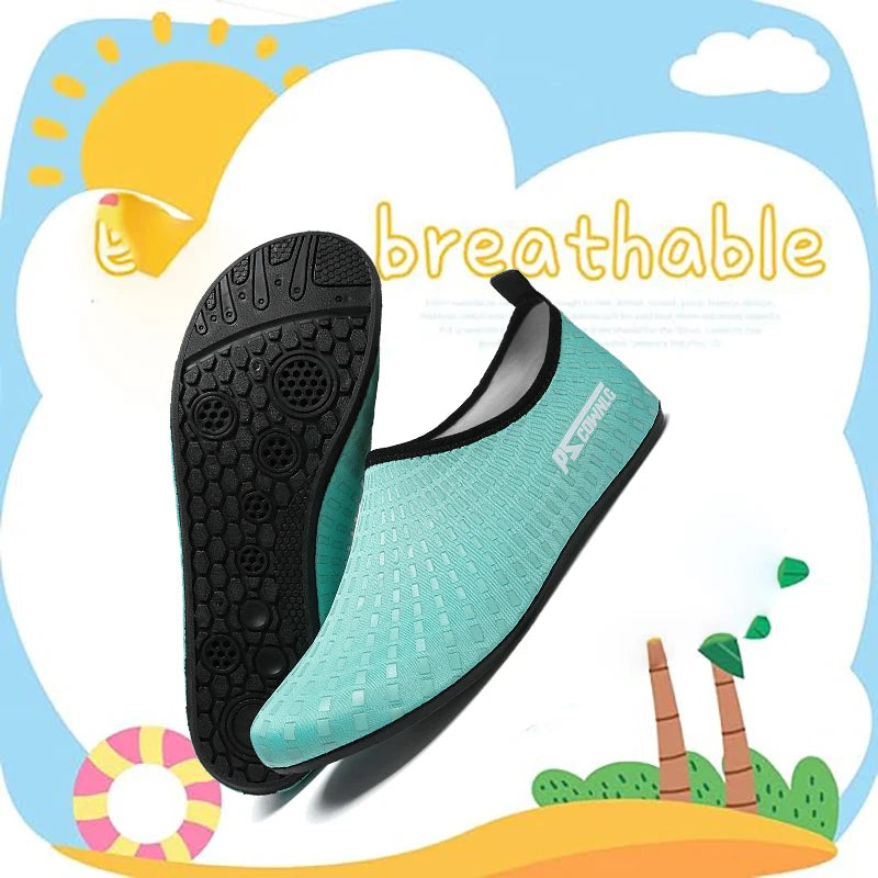 Diving Shoes Women Aqua Shoes Men Beach Swimming Water Sport Socks Barefoot Sneaker Fitness Dance Swim Surfing Snorkeling Shoe