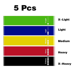 WorthWhile Elastic Resistance Bands Yoga Training Gym Fitness Gum Pull Up Assist Rubber Band Crossfit Exercise Workout Equipment