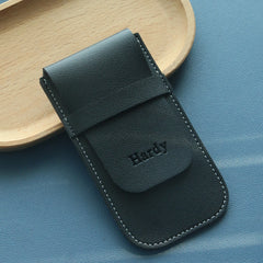 1PCS Personalized Leather Watch Pouch Travel Watch Case for Men Custom Engraved Watch Box Strap Pouch Gifts for Father