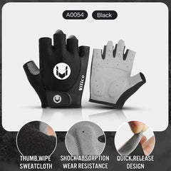 Cycling Anti-slip Full Finger Gloves MTB Bike Bicycle Gloves Pad Men Women Breathable Anti-shock Sports Gloves