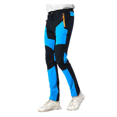 TRVLWEGO Men Hiking Camping Pants Wear-Resistant Quick Dry Anti-UV Pant Waterproof Elastic 5XL Climbing Trekking Summer Trousers