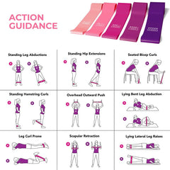 WorthWhile Elastic Resistance Bands Yoga Training Gym Fitness Gum Pull Up Assist Rubber Band Crossfit Exercise Workout Equipment