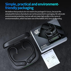 KZ AE01 Wireless Upgrade Cable Bluetooth 5.4 HIFI Bluetooth Adapter Music Earphones Wire C Pin Connector With Charging Case