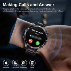 2025 New Mens Smart Watch 360 * 360 Bluetooth Call Smartwatch AMOLED Screen GPS Smart Watches NFC Waterproof Smart Watch for Men