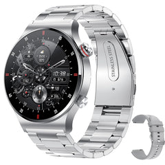 NFC Bluetooth Call Smart Watch Men AOMLED390*390 HD Color Screen Rotation Button Fitness Tracker IP68 Waterproof SmartWatch Men