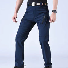 Men's Spring Autumn City Cargo Elastic Pants Trekking Hiking Camping Climbing Running Sports Cycling Work Outdoor Trousers